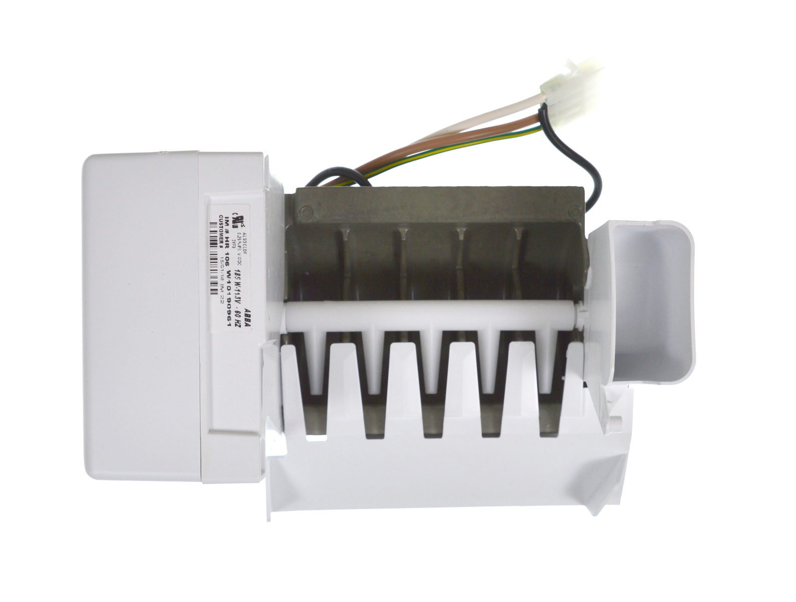 WPW10190961 - Genuine OEM Whirlpool Refrigerator Ice Maker Assembly
