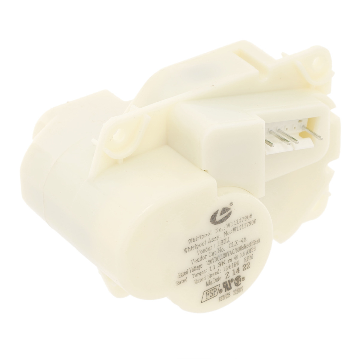 W11202789 - Genuine OEM Whirlpool Refrigerator Ice Dispenser Auger Motor