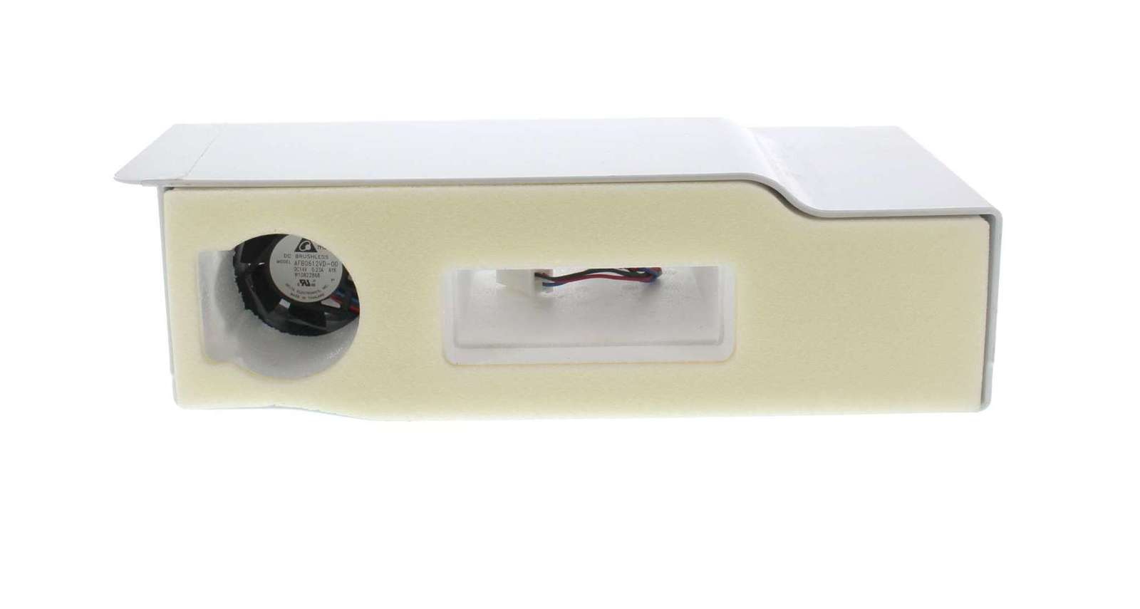 W10864518 - Genuine OEM Whirlpool Refrigerator Ice Box Adapter And Fan Motor Kit