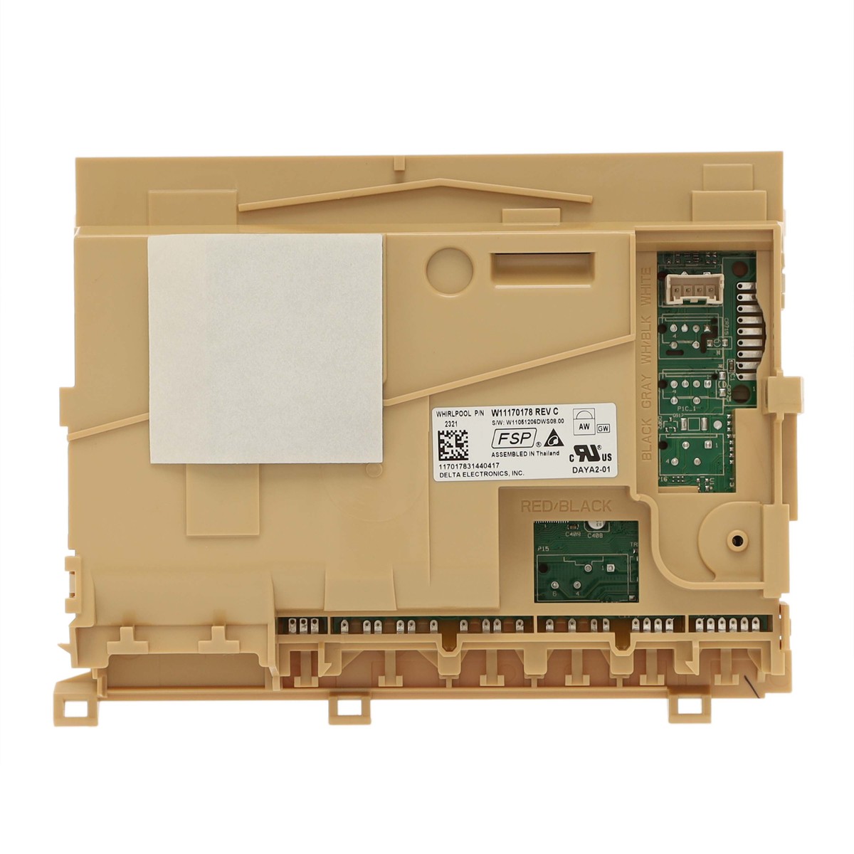 W11305296 - Genuine OEM Whirlpool Dishwasher Electronic Control Board