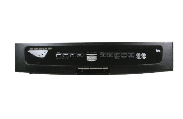 W10810390 - Genuine OEM Whirlpool Dishwasher Control Panel, Black