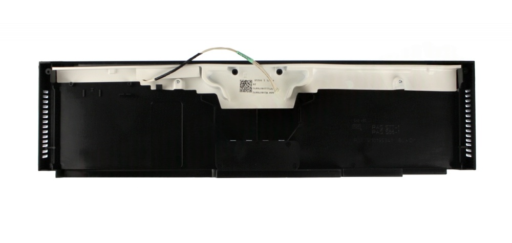 W10894669 - Genuine OEM Whirlpool Dishwasher Control Panel, Black