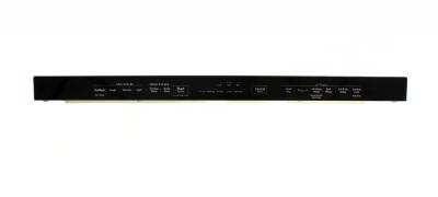 W10901795 - Genuine OEM Whirlpool Dishwasher Control Panel, Black