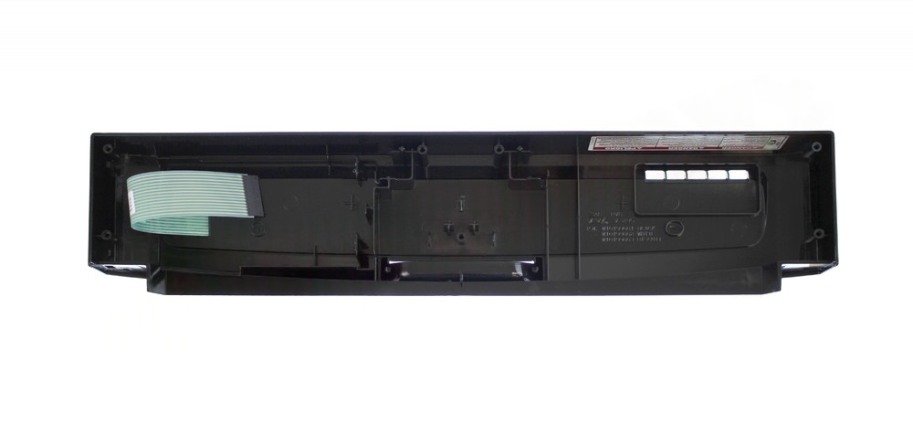 W10811155 - Genuine OEM Whirlpool Dishwasher Control Panel, Black