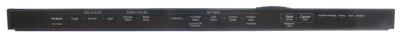 WPW10579108 - Genuine OEM Whirlpool Dishwasher Control Panel, Black