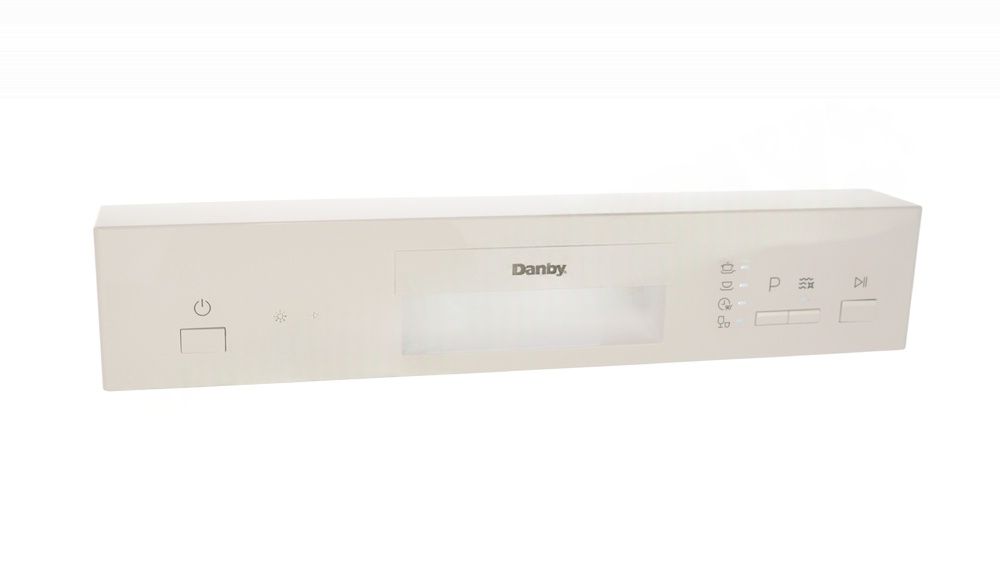 12176000A50731 - Genuine OEM Danby Dishwasher Control Panel, White