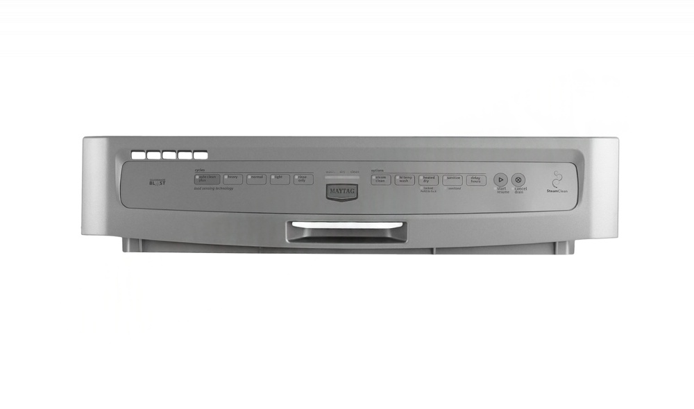 W10811147 - Genuine OEM Whirlpool Dishwasher Control Panel, Stainless
