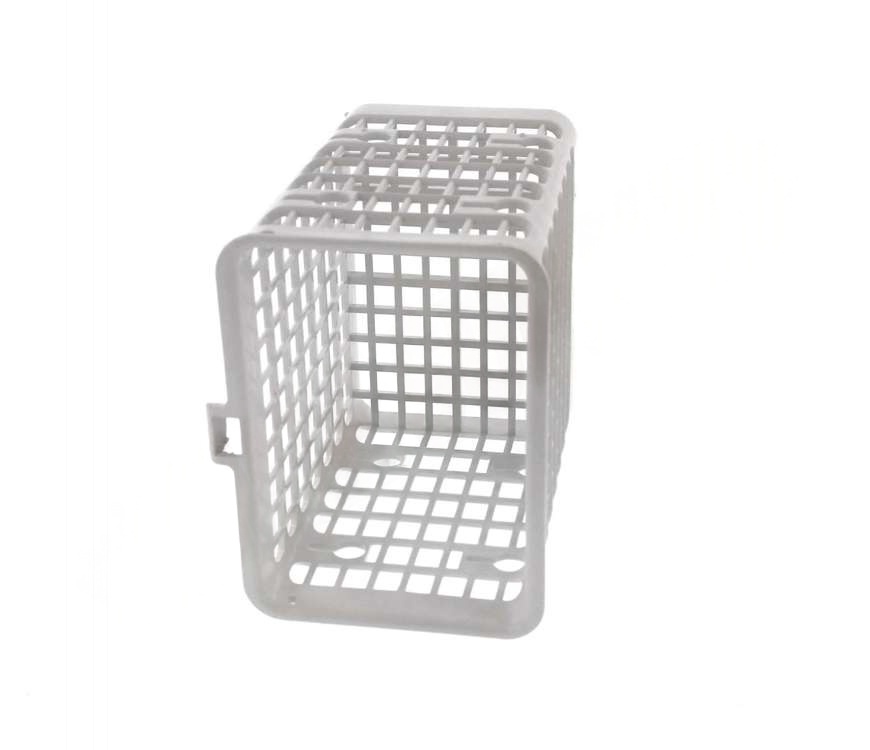 WG04F01732 - Genuine OEM GE Dishwasher Silverware Basket End, White