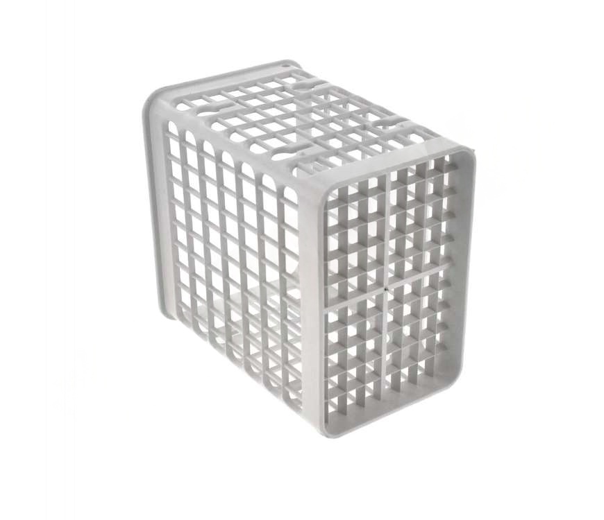 WG04F01732 - Genuine OEM GE Dishwasher Silverware Basket End, White