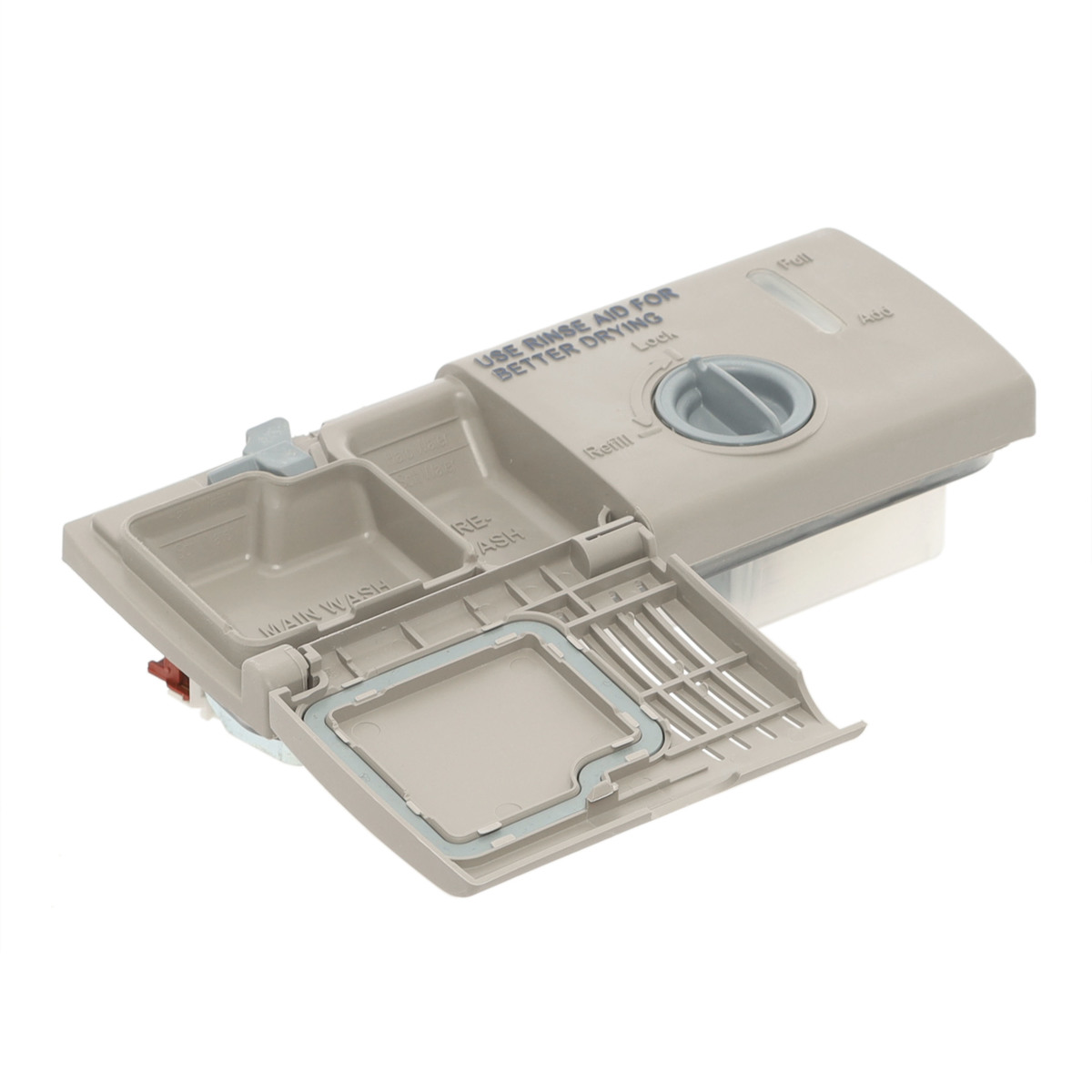 WPW10199696 - Genuine OEM Whirlpool Dishwasher Detergent Dispenser