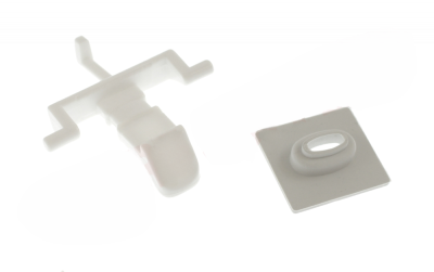 W10131752 - Genuine OEM Whirlpool Dishwasher Detergent Dispenser Door Latch & Gasket Kit