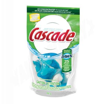 44601 - Genuine OEM Cascade ActionPacs With Dawn, Fresh Scent, 25/Pack